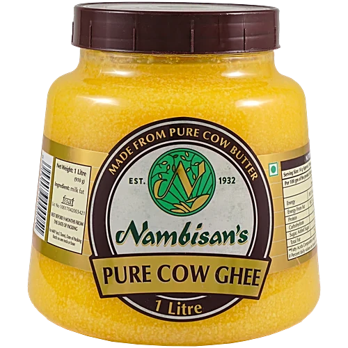 Nambisan's Pure Ghee, 1 L Jar