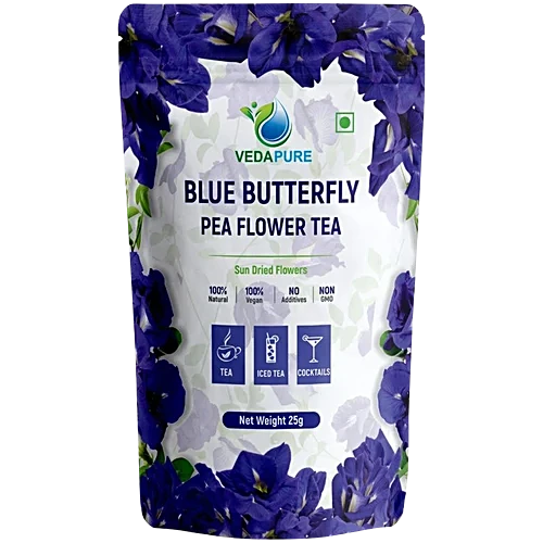 Vedapure Blue Tea, Butterfly Pea Flower, Cocktails Horeca, 25 g