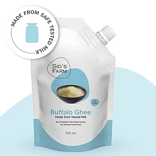 Sids Farm Buffalo Ghee Spout, 750 ml
