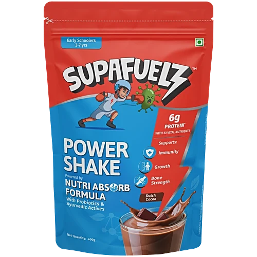 Supafuelz Power Shake For 3-7 Years, 400 g