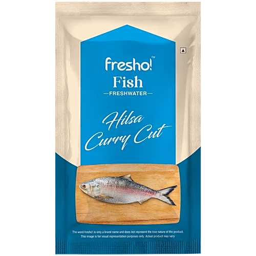 fresho! Hilsa Curry Cut - Big 1 kg Up, 500 g