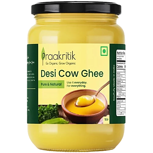 Praakritik Desi Cow Ghee, 1 L