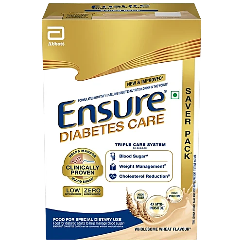 Ensure Diabetes Care Wholesome Wheat Flavour Nutrition Drink, 950 g Box